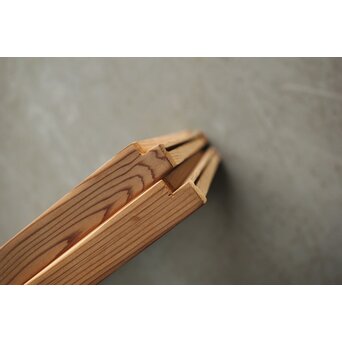 ガラス入 曲木組子書院 4枚1組　R0351 