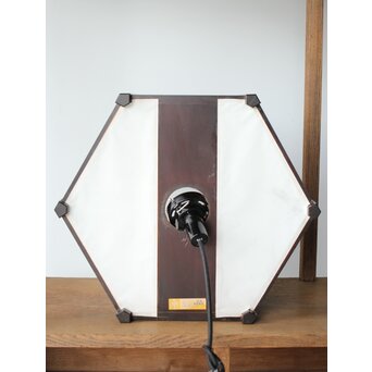 松本民芸家具 六角照明電笠　A076 