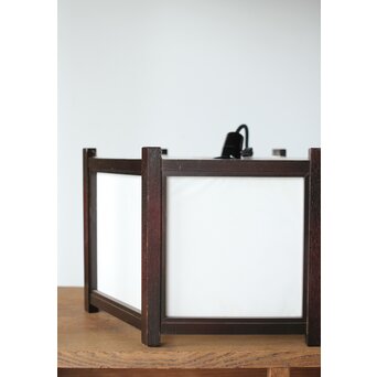 松本民芸家具 六角照明電笠　A076 