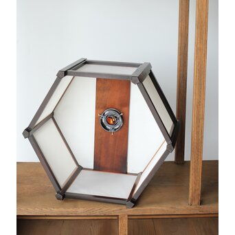 松本民芸家具 六角照明電笠　A076 