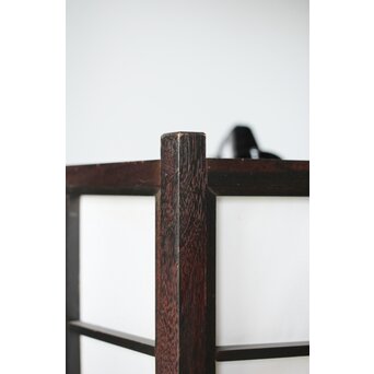 松本民芸家具 六角格子照明電笠　A077 