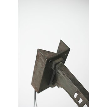 オパール切子シェードのブラケット照明　A078 