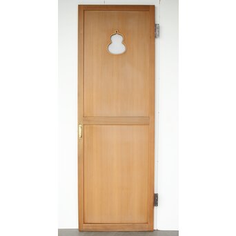 雲竜柄ワーロン障子 瓢箪窓ドア　B1045