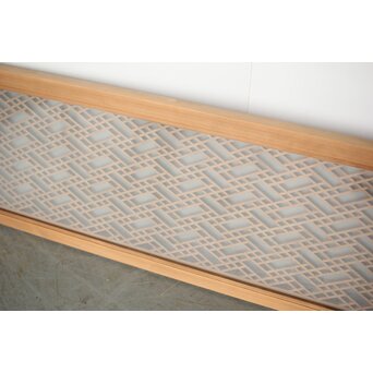 紗綾型くずし組子 ガラス欄間　R0355 