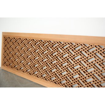 紗綾型くずし組子 ガラス欄間　R0355 