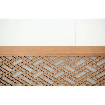 紗綾型くずし組子 ガラス欄間　R0355 