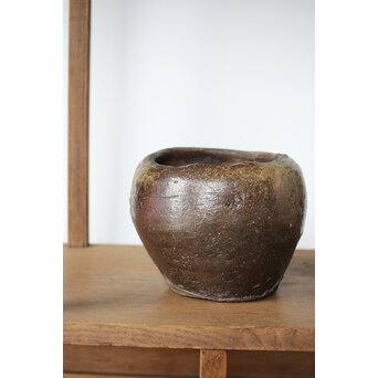 古常滑 花入/水指　P422 