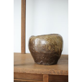 古常滑 花入/水指　P422 