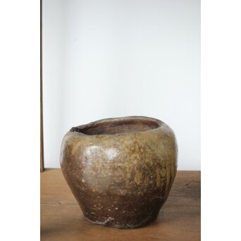 古常滑 花入/水指　P422 