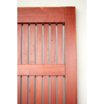 巾着金具 朱格子蔵戸　W118 