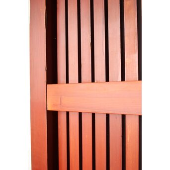 巾着金具 朱格子蔵戸　W118 