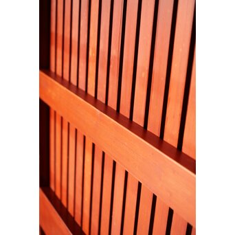 巾着金具 朱格子蔵戸　W118 