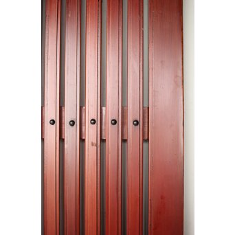 巾着金具 朱格子蔵戸　W118 