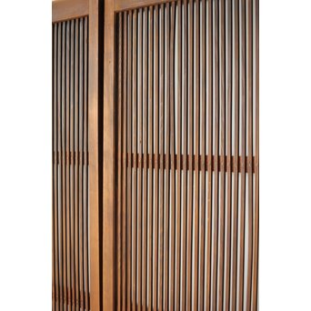 白木格子戸 2枚1組　L1104 