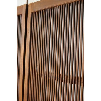 白木格子戸 2枚1組　L1104 