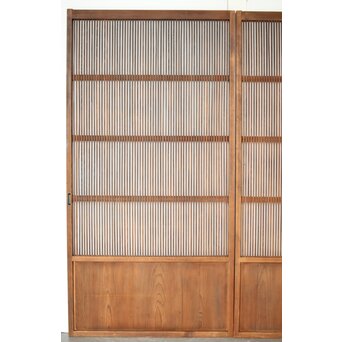 白木格子戸 2枚1組　L1104 