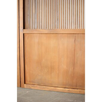 白木格子戸 2枚1組　L1104 