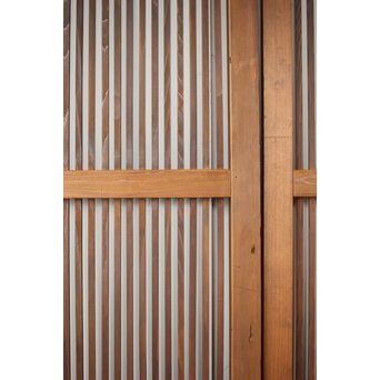 白木格子戸 2枚1組　L1104 