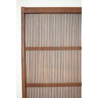 白木格子戸 2枚1組　L1104 格子が細く　品があります