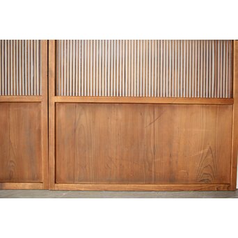 白木格子戸 2枚1組　L1104 