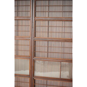 障子枠付 格子戸 2枚1組　L1105 