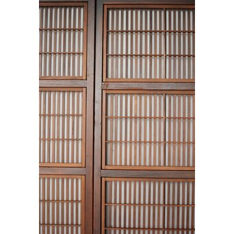 障子枠付 格子戸 2枚1組　L1105 