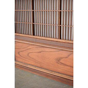 障子枠付 格子戸 2枚1組　L1105 