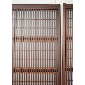 障子枠付 格子戸 2枚1組　L1105 