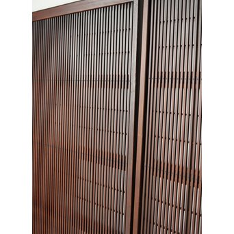 障子枠付 格子戸 2枚1組　L1105 