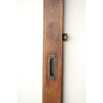 楢のプレスガラス戸 2枚1組　GD0192 