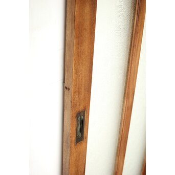 楢のプレスガラス戸 2枚1組　GD0192 