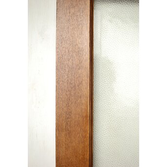 楢のプレスガラス戸 2枚1組　GD0192 