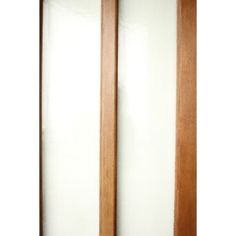 楢のプレスガラス戸 2枚1組　GD0192 