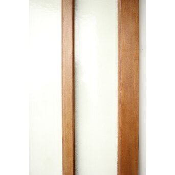 楢のプレスガラス戸 2枚1組　GD0192 