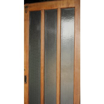 楢のプレスガラス戸 2枚1組　GD0192 
