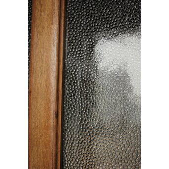 楢のプレスガラス戸 2枚1組　GD0192 