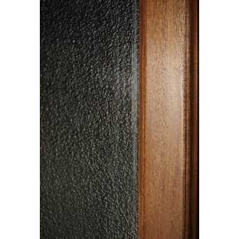 楢のプレスガラス戸 2枚1組　GD0192 