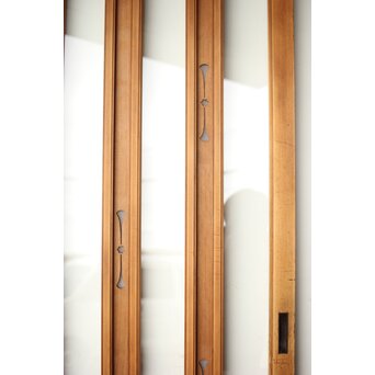 透かし模様 ガラス戸 2枚1組　GD0193 