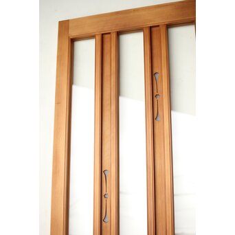 透かし模様 ガラス戸 2枚1組　GD0193 