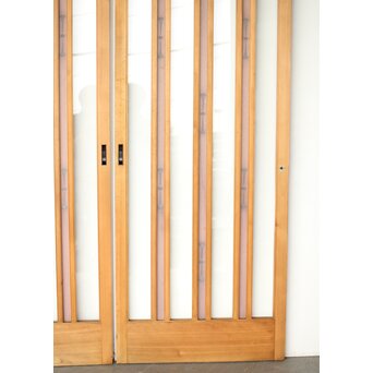 透かし模様 ガラス戸 2枚1組　GD0193 