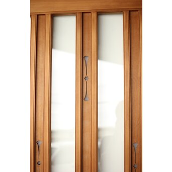 透かし模様 ガラス戸 2枚1組　GD0193 