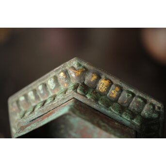 経筒の底 茶銚敷/急須台　M382 