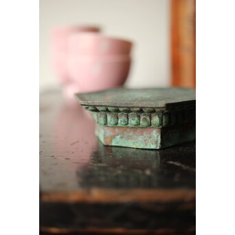 経筒の底 茶銚敷/急須台　M382 