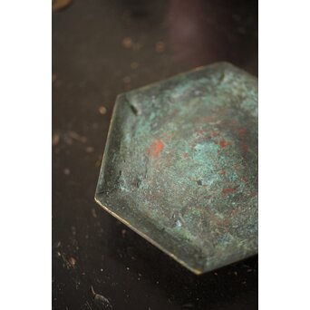 経筒の底 茶銚敷/急須台　M382 