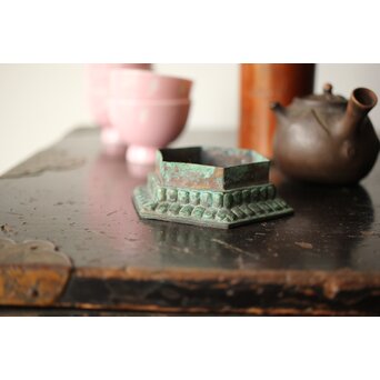 経筒の底 茶銚敷/急須台　M382 