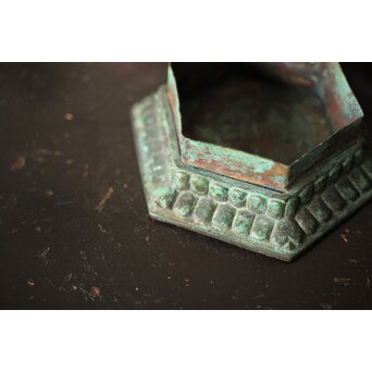 経筒の底 茶銚敷/急須台　M382 