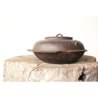 平蜘蛛釜/透木釜　M383 