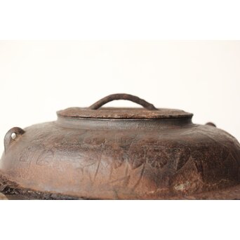 平蜘蛛釜/透木釜　M383 