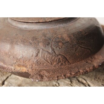 平蜘蛛釜/透木釜　M383 