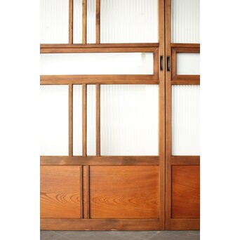 細分化モールガラス戸 4枚1組　GD0194 